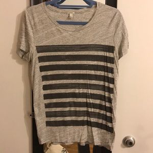 Jcrew j.crew striped tee nwot